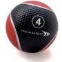 Медичний м'яч YakimaSport 4 кг, чорно-червоний