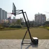 Стійка баскетбольна MASTER Court Pro 305 см, чорно-сіра
