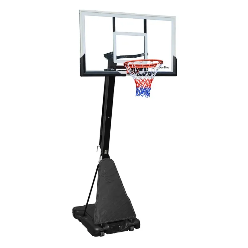 Стійка баскетбольна регульована inSPORTline Dunkster III 305 см, чорно-біла