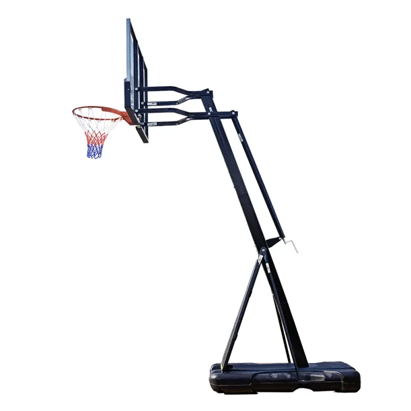 Стійка баскетбольна регульована inSPORTline Dunkster III 305 см, чорно-біла
