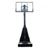 Стійка баскетбольна регульована inSPORTline Dunkster III 305 см, чорно-біла