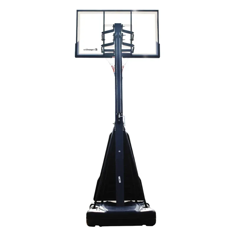 Стійка баскетбольна регульована inSPORTline Dunkster III 305 см, чорно-біла