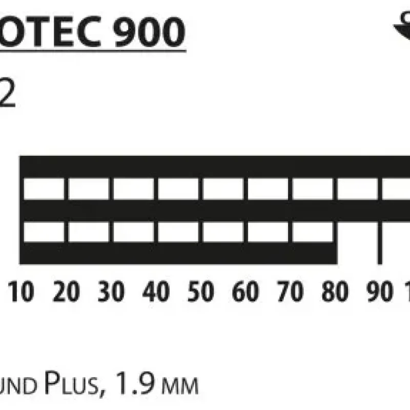 Ракетка для настільного тенісу DONIC CarboTec 900, чорно-червона