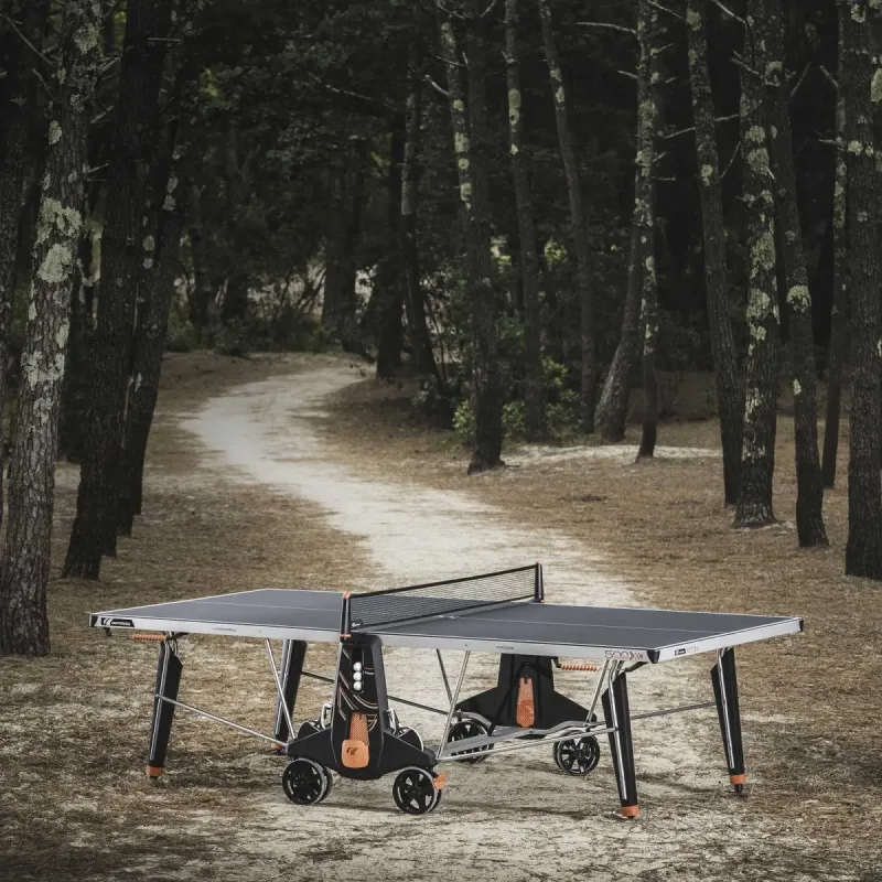 Стіл тенісний Cornilleau 500X OUTDOOR, чорний Стіл тенісний Cornilleau 500X OUTDOOR, чорний