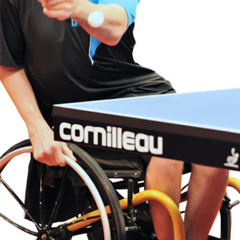 Стіл тенісний Cornilleau 540 ITTF, синій Стіл тенісний Cornilleau 540 ITTF, синій