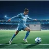 Ворота футбольні Neo‑Sport NS‑497 300 х 200 х 90 см, чорні Ворота футбольні Neo‑Sport NS‑497 300 х 200 х 90 см, чорні