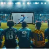 Ворота футбольні Neo‑Sport NS‑497 300 х 200 х 90 см, чорні Ворота футбольні Neo‑Sport NS‑497 300 х 200 х 90 см, чорні