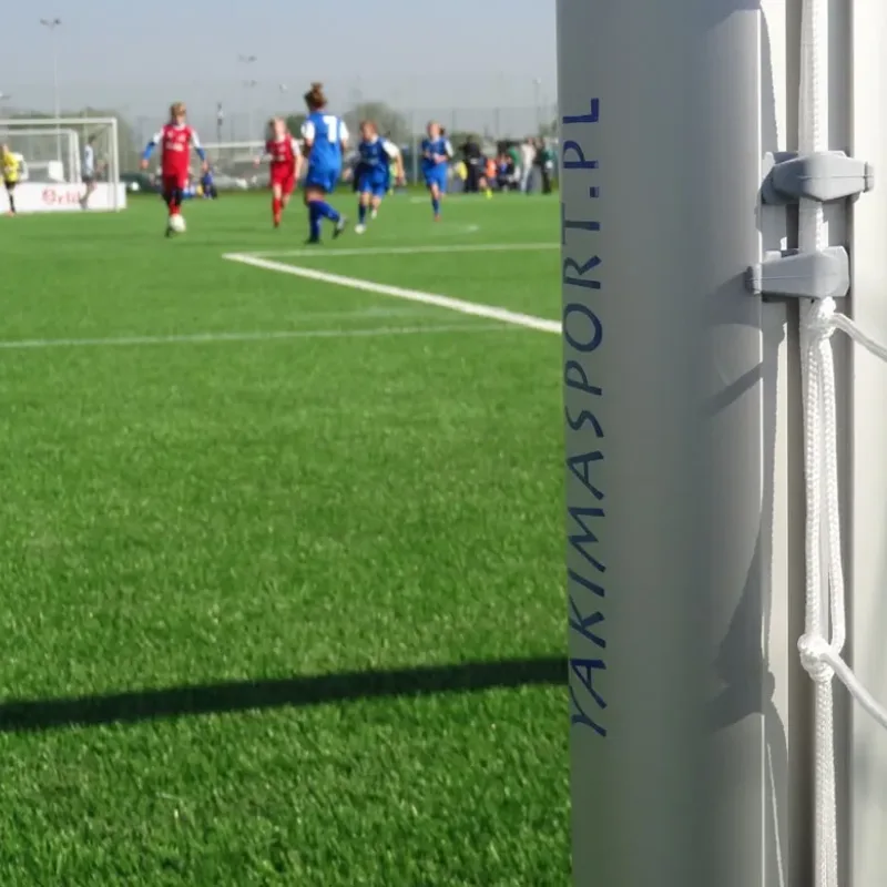 Ворота футбольні Yakimasport BR0008 500 х 200 см, сірі