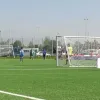 Ворота футбольні Yakimasport BR0008 500 х 200 см, сірі