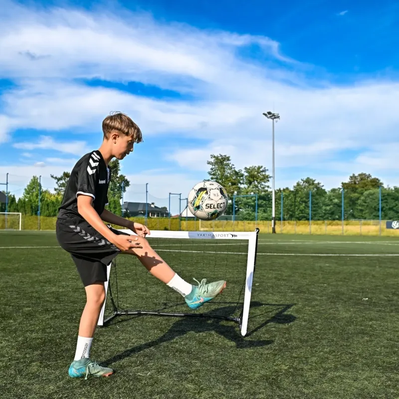 Ворота футбольні Yakimasport Flex 120 х 80 см, білі Ворота футбольні Yakimasport Flex 120 х 80 см, білі