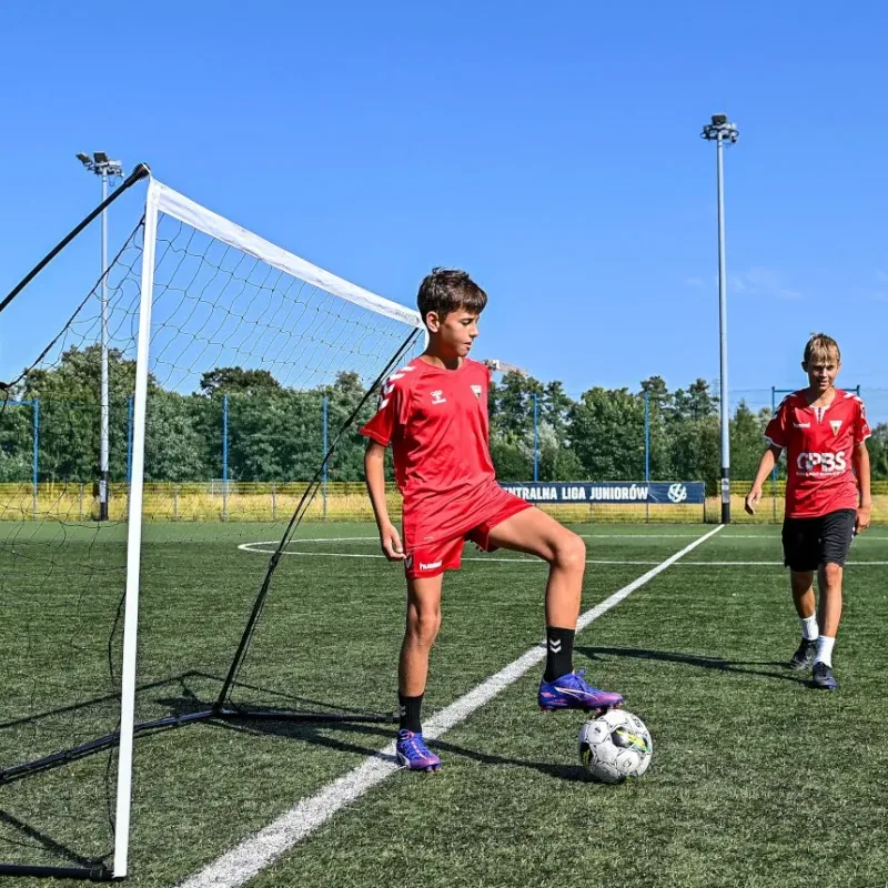 Ворота футбольні Yakimasport Flex 240 х 150 см, білі