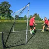 Ворота футбольні Yakimasport Flex 240 х 150 см, білі