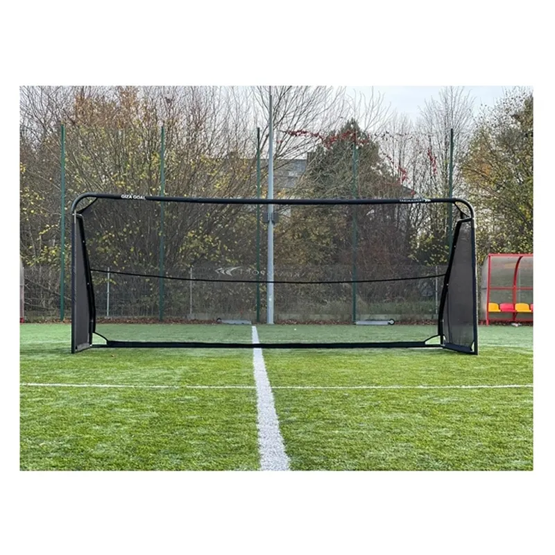 Ворота футбольні Yakimasport GIZA 100748 500 х 200 см, чорні