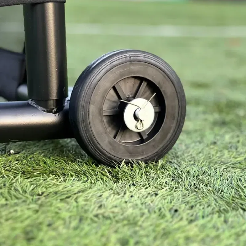 Ворота футбольні Yakimasport GIZA 100748 500 х 200 см, чорні