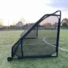 Ворота футбольні Yakimasport GIZA 100748 500 х 200 см, чорні
