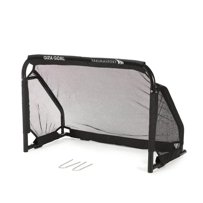 Ворота футбольні YakimaSport GIZA 120 x 80 см, чорні