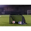Ворота футбольні YakimaSport GIZA 120 x 80 см, чорні Ворота футбольні YakimaSport GIZA 120 x 80 см, чорні