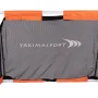 Ворота футбольні Yakimasport Mini 120 x 80 x 60 см, помаранчево-чорні