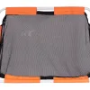 Ворота футбольні Yakimasport Mini 120 x 80 x 60 см, помаранчево-чорні