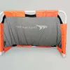 Ворота футбольні Yakimasport Mini 120 x 80 x 60 см, помаранчево-чорні