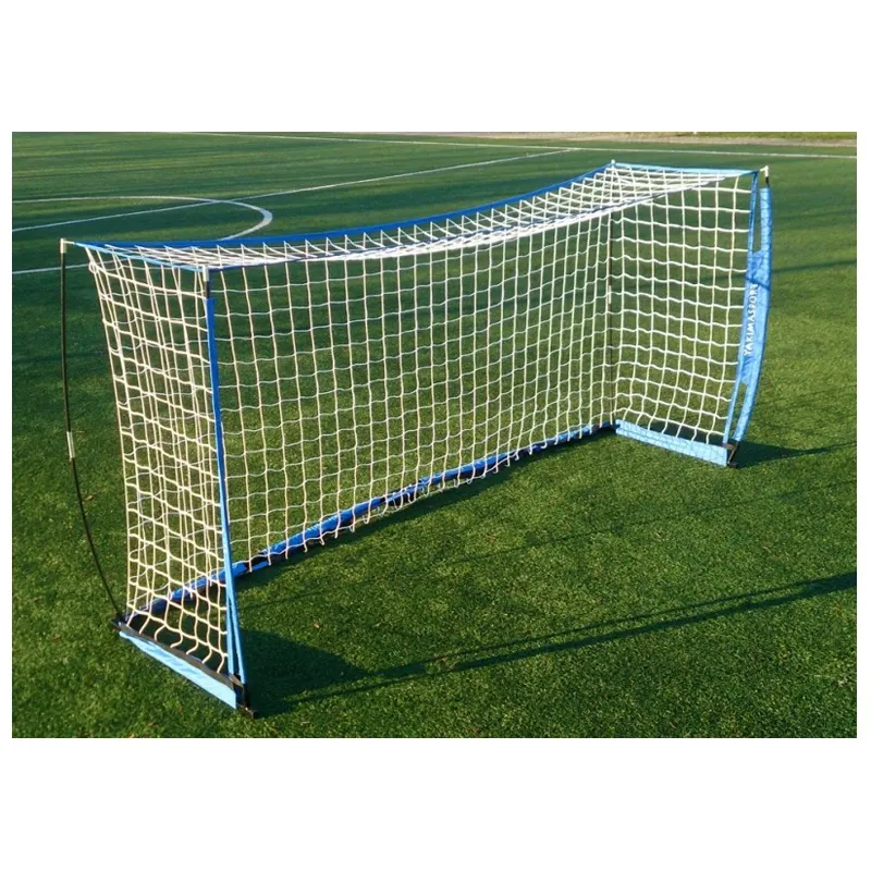 Ворота футбольні Yakimasport UNI 300 x 155 см, біло-сині