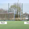 Ворота футбольні Yakimasport UNI 300 x 200 см, біло-сині Ворота футбольні Yakimasport UNI 300 x 200 см, біло-сині