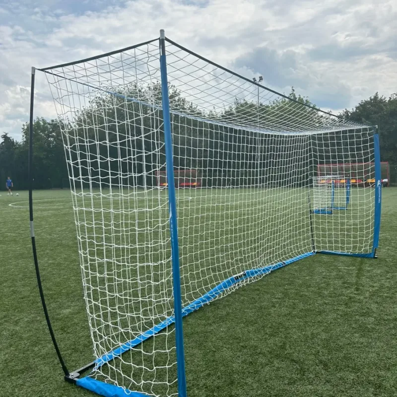 Ворота футбольні Yakimasport UNI 500 x 200 см, біло-сині Ворота футбольні Yakimasport UNI 500 x 200 см, біло-сині