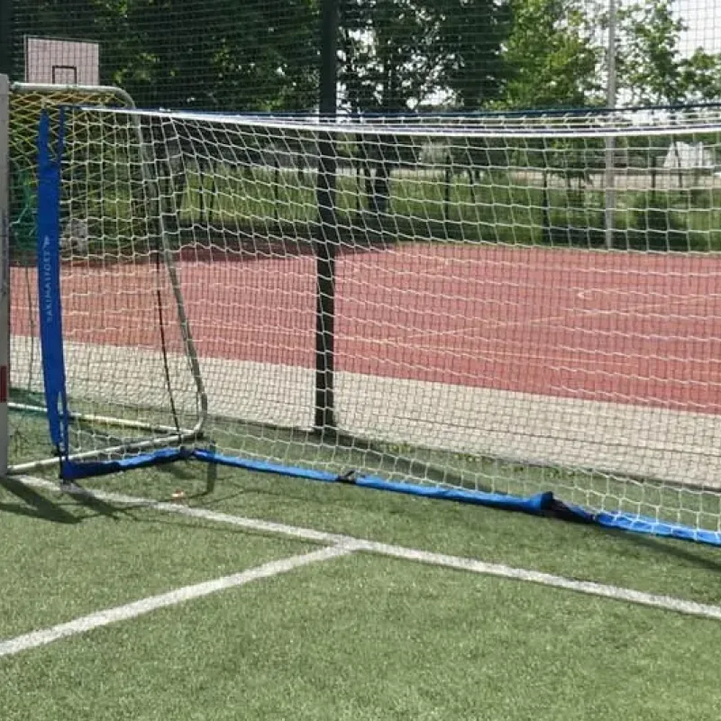 Ворота футбольні Yakimasport UNI 500 x 200 см, біло-сині Ворота футбольні Yakimasport UNI 500 x 200 см, біло-сині
