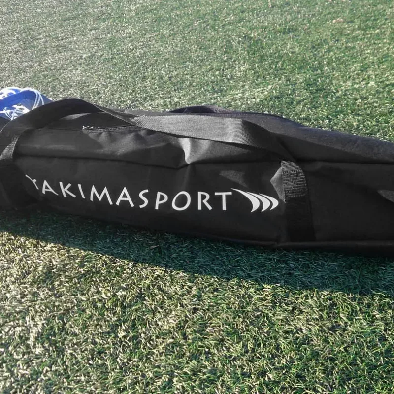 Ворота футбольні Yakimasport UNI SKRZAT 300 x 100 см, синьо-білі