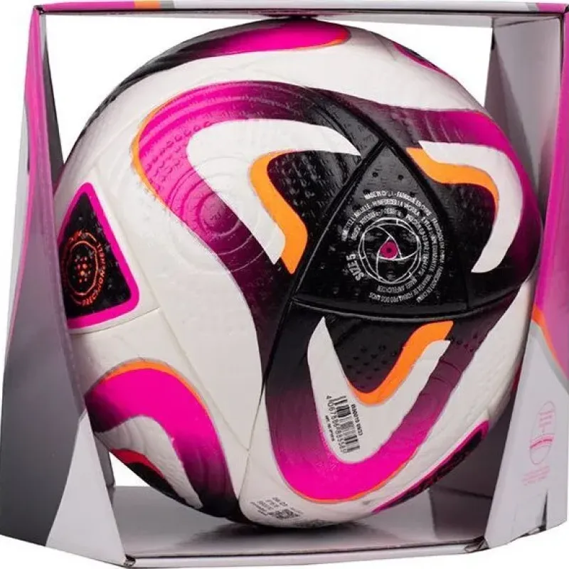М'яч футбольний Adidas Conext 24 Pro IP1616 розмір 5, біло-рожевий М'яч футбольний Adidas Conext 24 Pro IP1616 розмір 5, біло-рожевий