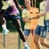 Манекен футболіста для тренувань YakimaSport Pro 180 см, помаранчевий Манекен футболіста для тренувань YakimaSport Pro 180 см, помаранчевий