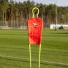 Манекен футболіста для тренувань Yakimasport Senior 180 см, червоно-зелений