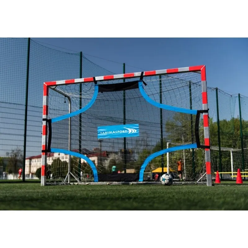 Мішень для футбольних воріт Yakimasport 300 x 200 см, чорно-синя Мішень для футбольних воріт Yakimasport 300 x 200 см, чорно-синя