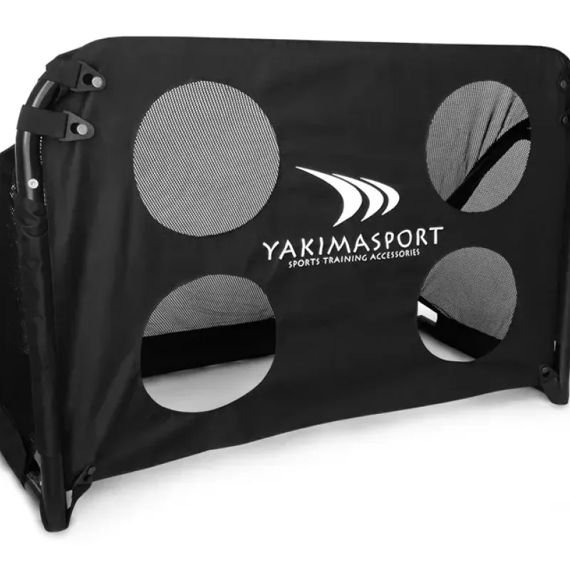 Мішень для футбольних воріт Yakimasport GIZA 120 x 80 см, чорна Мішень для футбольних воріт Yakimasport GIZA 120 x 80 см, чорна