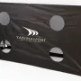 Мішень для футбольних воріт Yakimasport Giza 300 х 150 см, чорна
