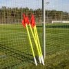 Прапори кутові Yakimasport 100165 4 шт, червоні Прапори кутові Yakimasport 100165 4 шт, червоні