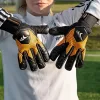 Рукавички воротарські Yakimasport PRO ONE р. 8, чорно-оранжеві