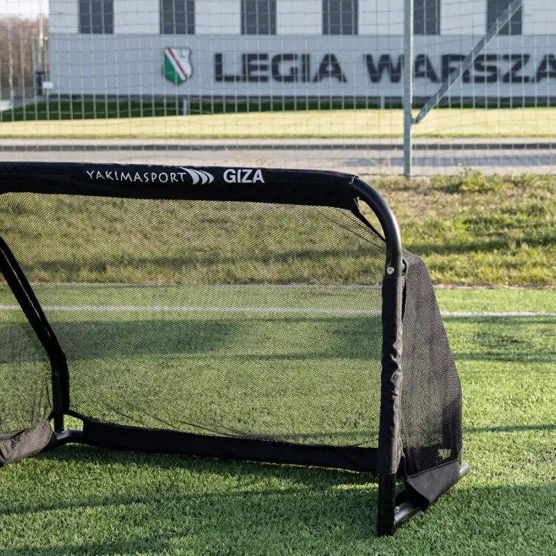 Сітка для воріт Yakimasport Giza 120 x 80 см, чорна