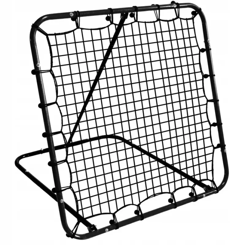 Сітка тренувальна для футболу Neo-Sport NS-1490 Rebounder 120 x 120 х 107 см, чорні