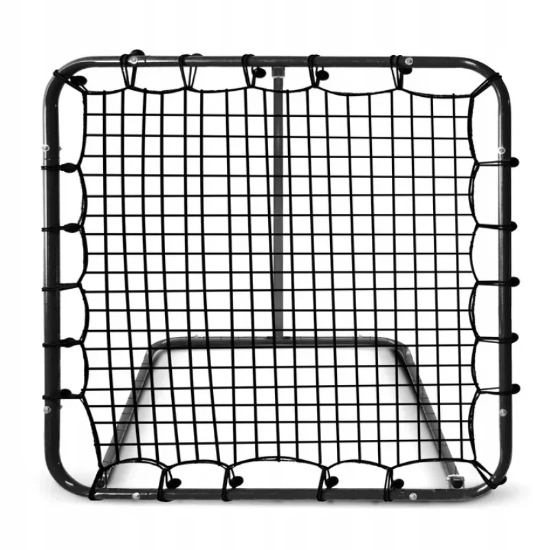 Сітка тренувальна для футболу Neo-Sport NS-1490 Rebounder 120 x 120 х 107 см, чорні