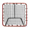 Сітка тренувальна для футболу Neo-Sport NS-491 Rebounder 120 x 120 х 107 см, червона