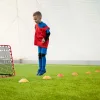 Сітка тренувальна для футболу Neo-Sport NS-491 Rebounder 120 x 120 х 107 см, червона