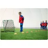 Сітка тренувальна для футболу Neo-Sport Rebounder 120 x 120 см, чорно-зелена