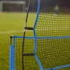 Сітка тренувальна для футболу Yakimasport GALAXY 220 х 110 см, чорно-синя