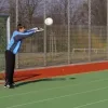 Сітка тренувальна для футболу Yakimasport Rebounder 80 x 80 см, біло-червона Сітка тренувальна для футболу Yakimasport Rebounder 80 x 80 см, біло-червона