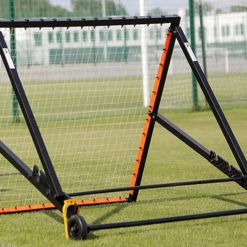 Сітка тренувальна для футболу Yakimasport Rebounder PRO 120 х 120 см, помаранчево-чорний Сітка тренувальна для футболу Yakimasport Rebounder PRO 120 х 120 см, помаранчево-чорний