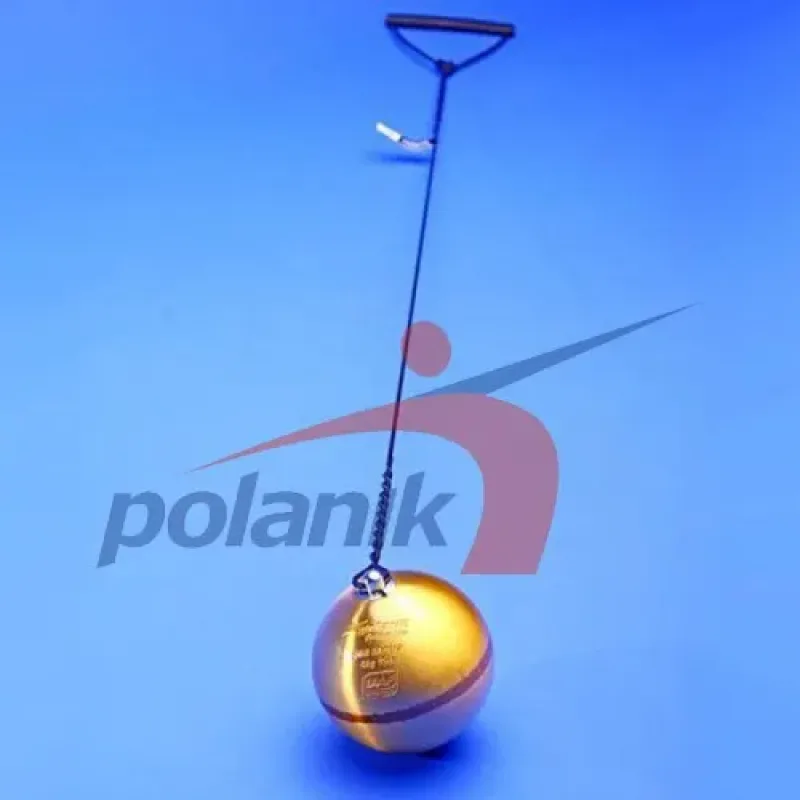 Молот латунний змагальний 4 кг, Polanik Premium Line Gold Hammer, IAAF I-10-0464 Молот латунний змагальний 4 кг, Polanik Premium Line Gold Hammer, IAAF I-10-0464