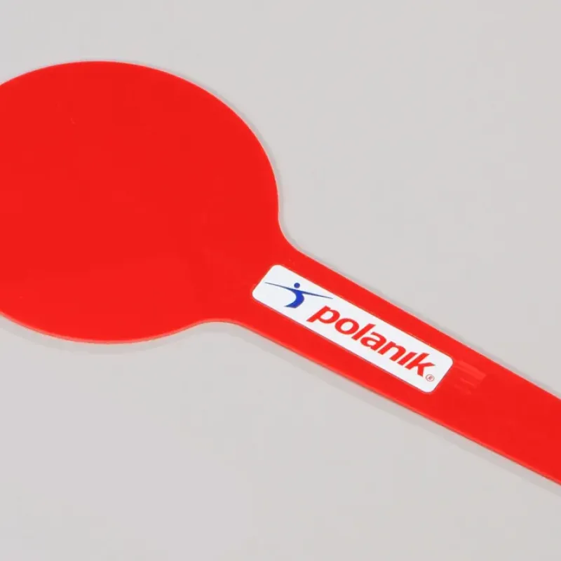 Червона суддівська картка для спортивної ходьби Polanik TSC-R