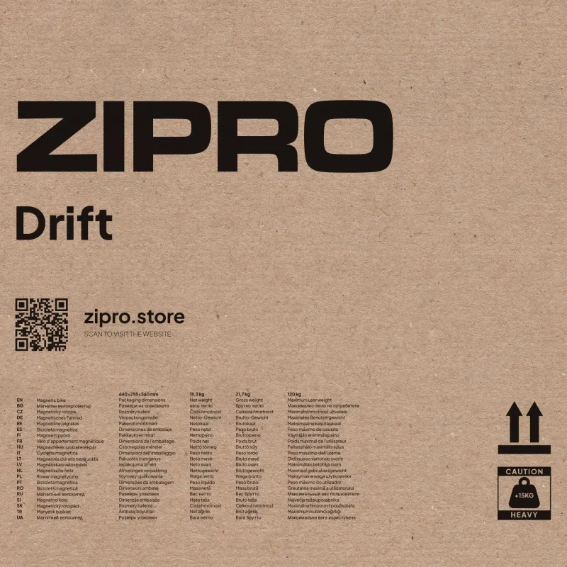 Магнітний велотренажер Zipro Drift Магнітний велотренажер Zipro Drift