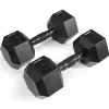Гантель прогумована Zipro HEX 1 х 15 кг